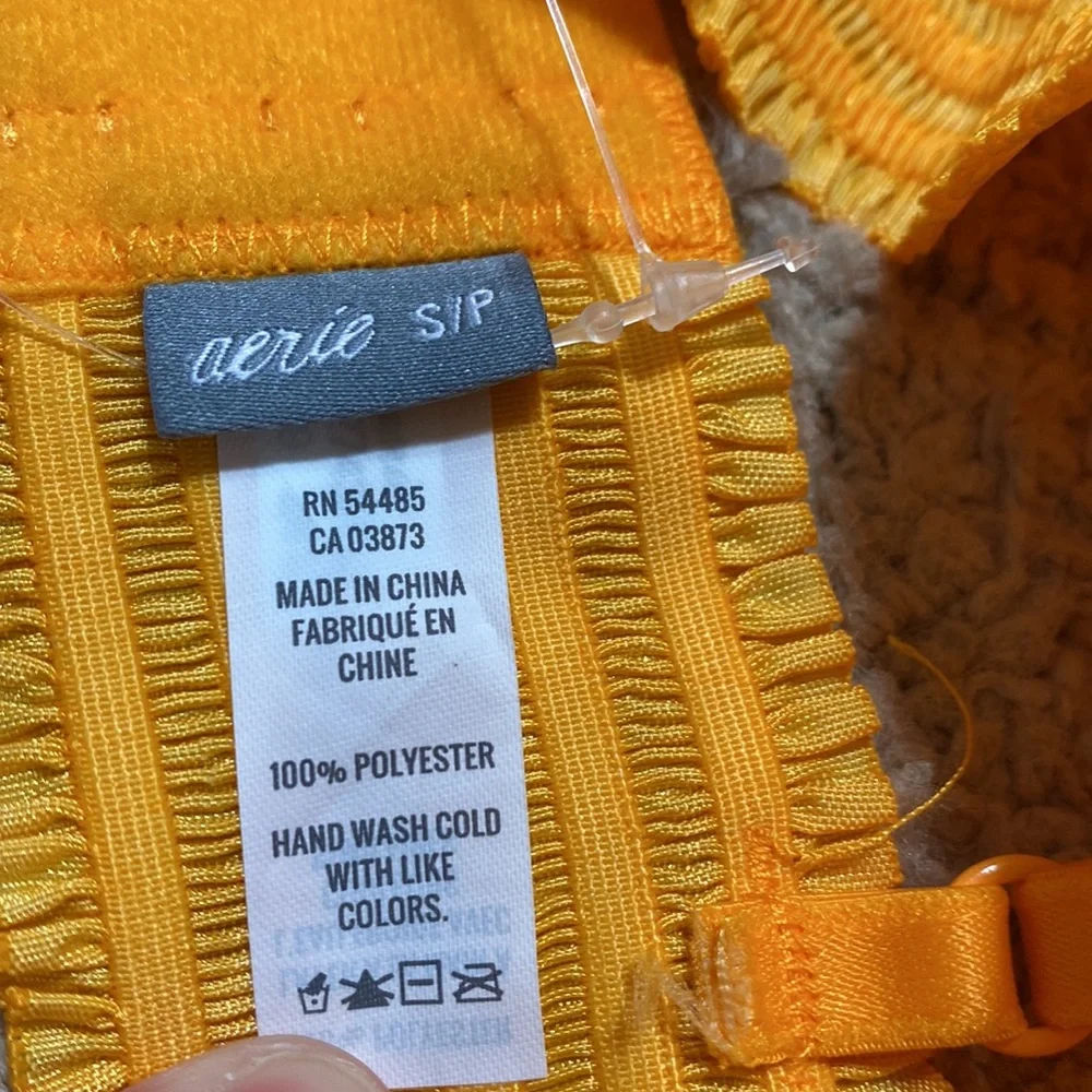 NWT Orange Lace Elastic Intimate Sexy Bra S
